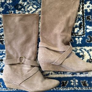 DKNY Suede Boots
